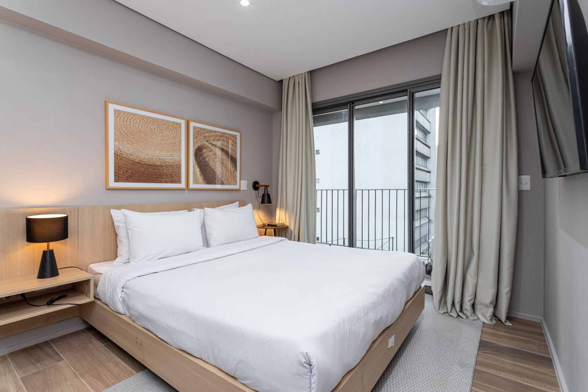 Apartamentos Proximos Ao Masp E A Metros Da Estacao Consolacao E Avenida Paulista - Next Haddock Сан-Пауло Экстерьер фото