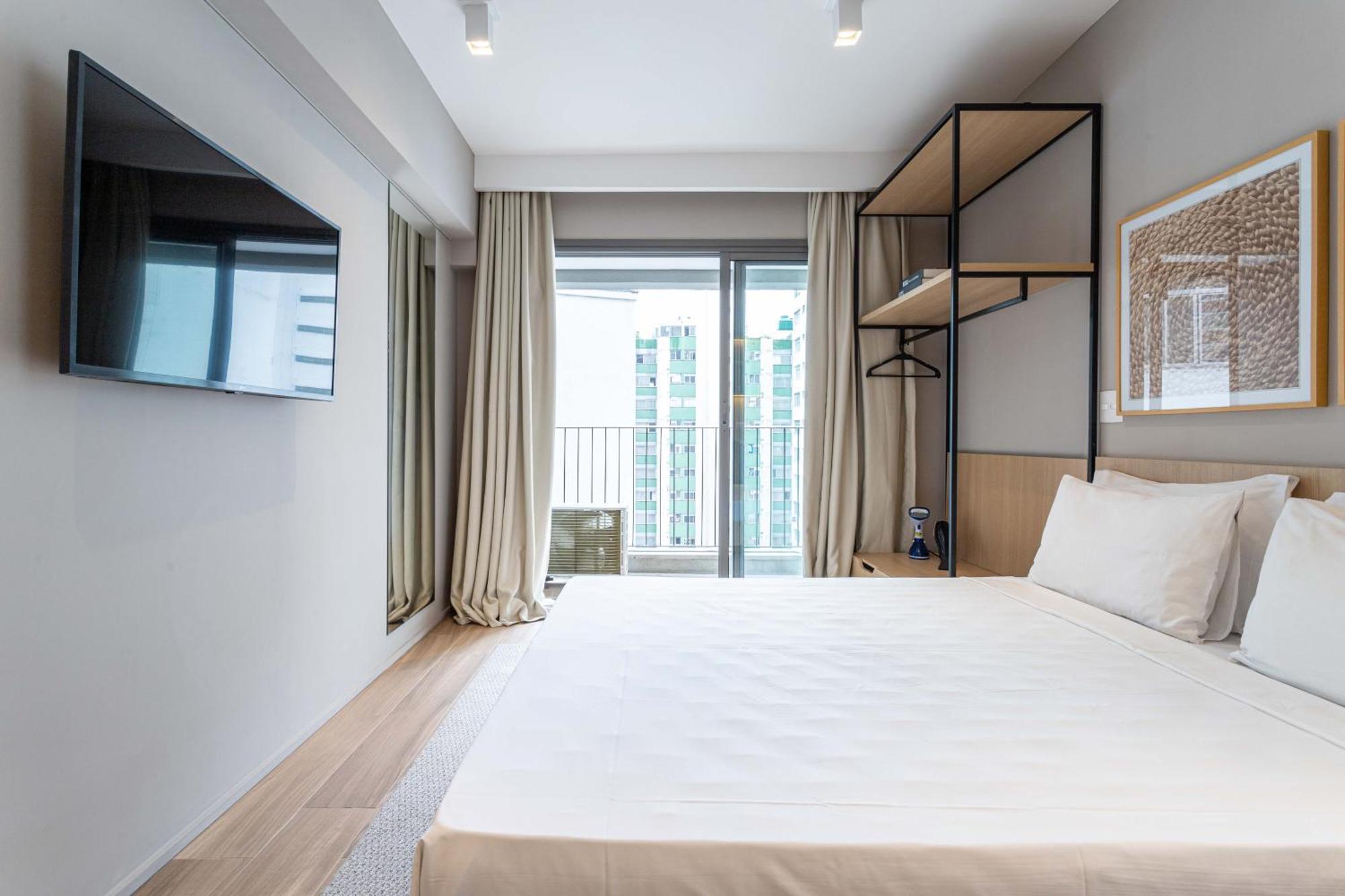 Apartamentos Proximos Ao Masp E A Metros Da Estacao Consolacao E Avenida Paulista - Next Haddock Сан-Пауло Экстерьер фото