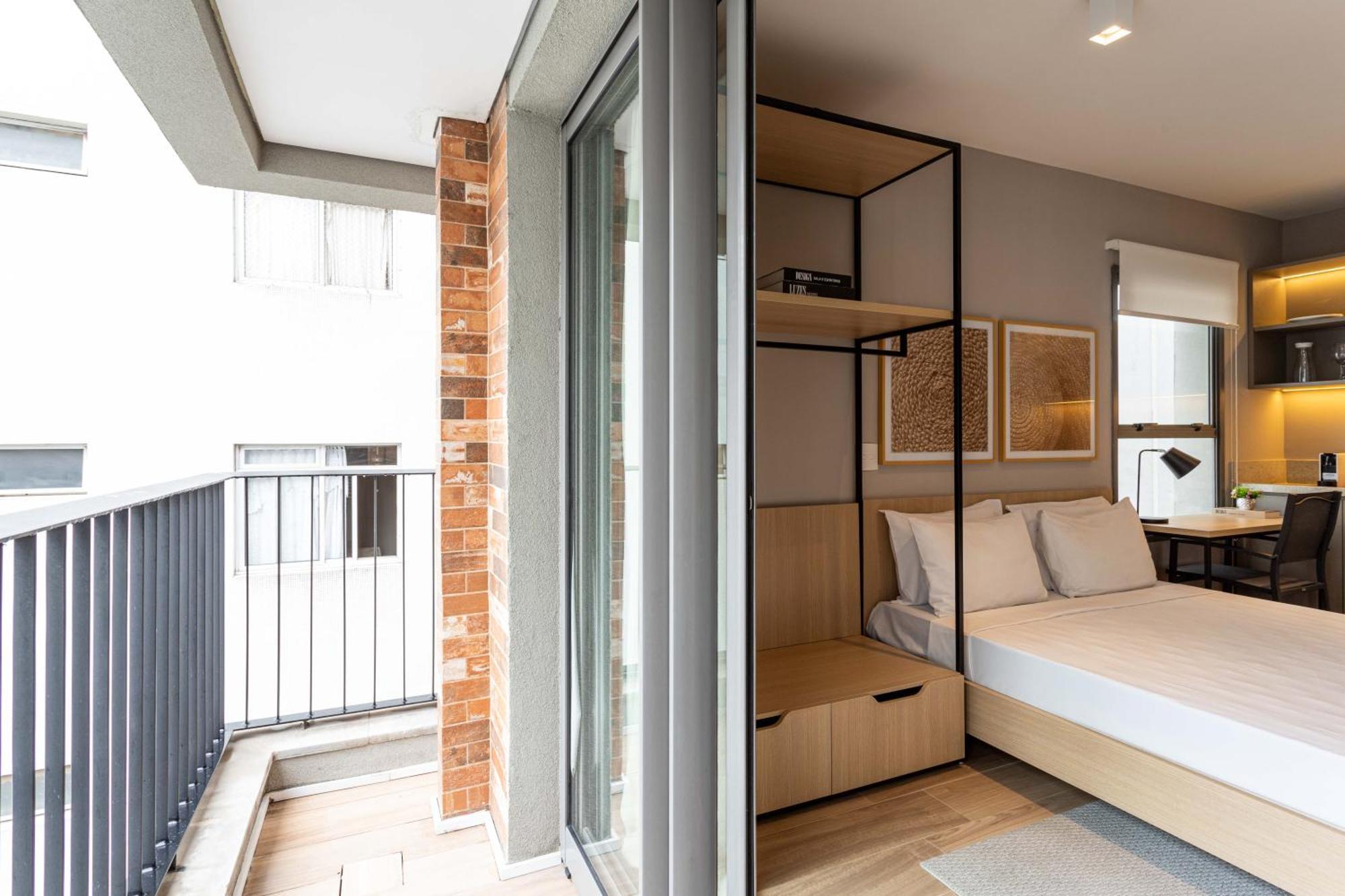 Apartamentos Proximos Ao Masp E A Metros Da Estacao Consolacao E Avenida Paulista - Next Haddock Сан-Пауло Экстерьер фото