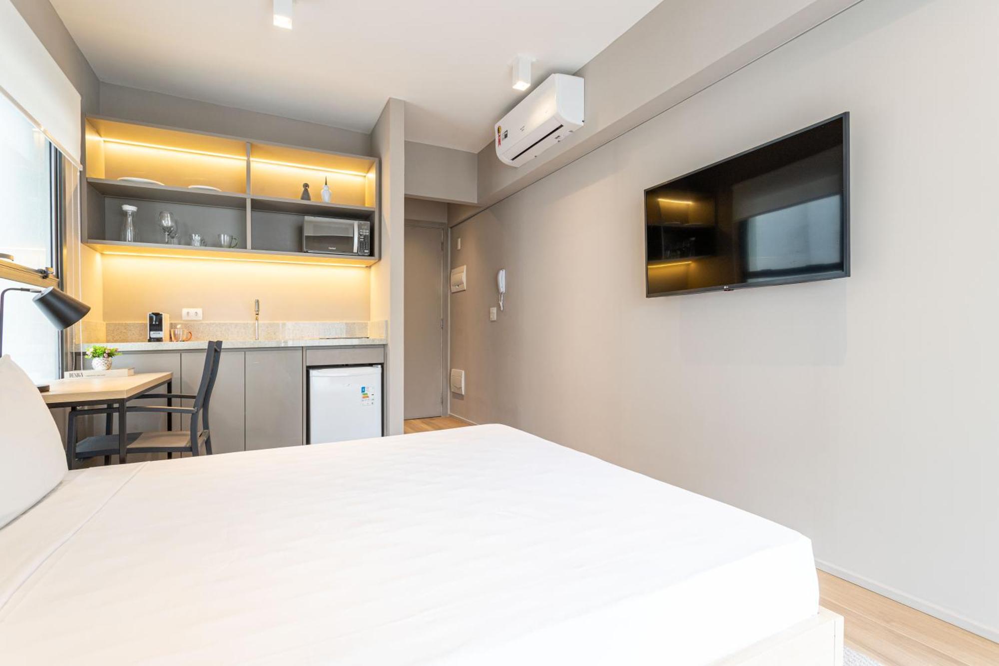 Apartamentos Proximos Ao Masp E A Metros Da Estacao Consolacao E Avenida Paulista - Next Haddock Сан-Пауло Экстерьер фото