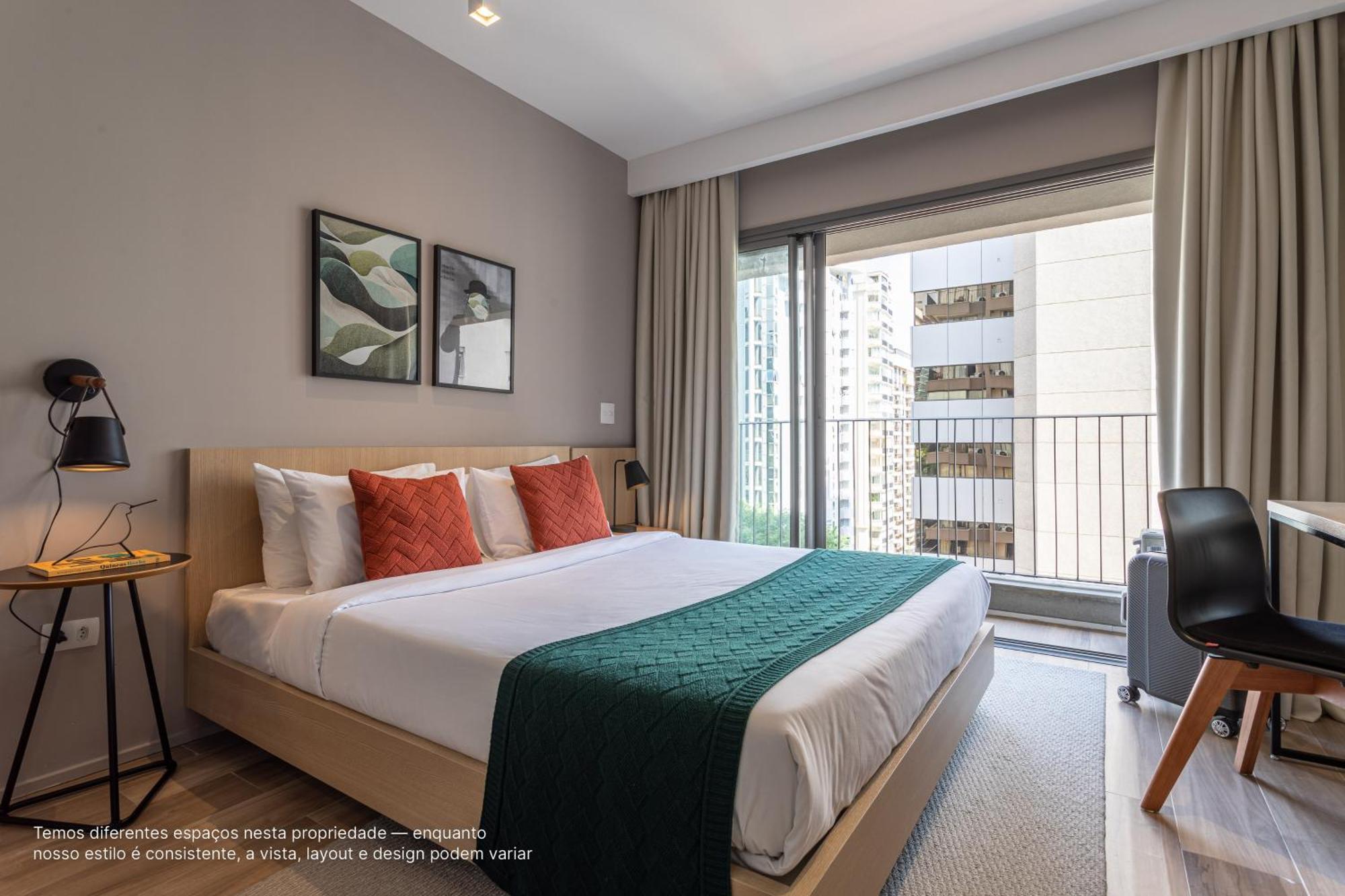 Apartamentos Proximos Ao Masp E A Metros Da Estacao Consolacao E Avenida Paulista - Next Haddock Сан-Пауло Номер фото