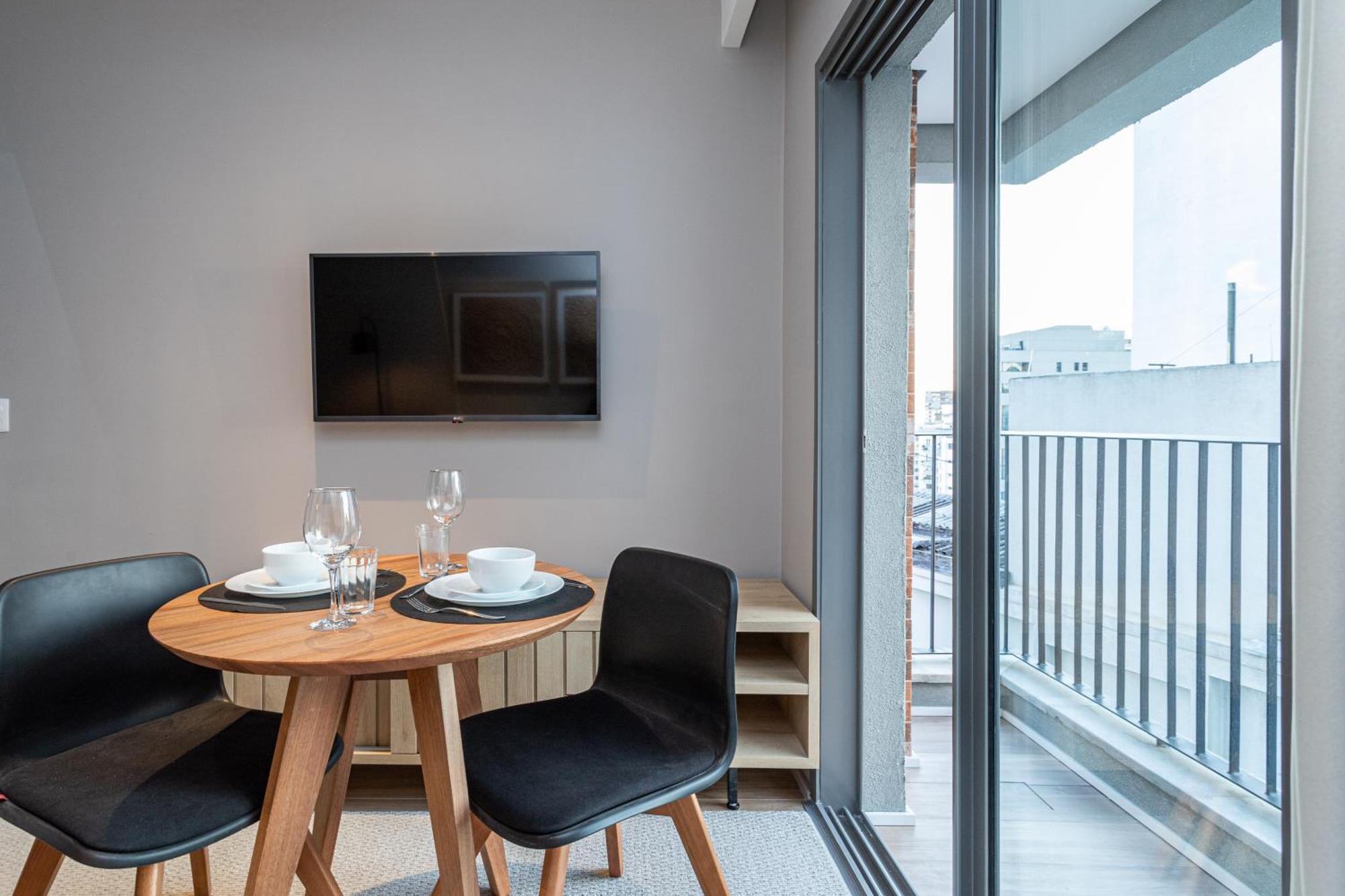 Apartamentos Proximos Ao Masp E A Metros Da Estacao Consolacao E Avenida Paulista - Next Haddock Сан-Пауло Экстерьер фото