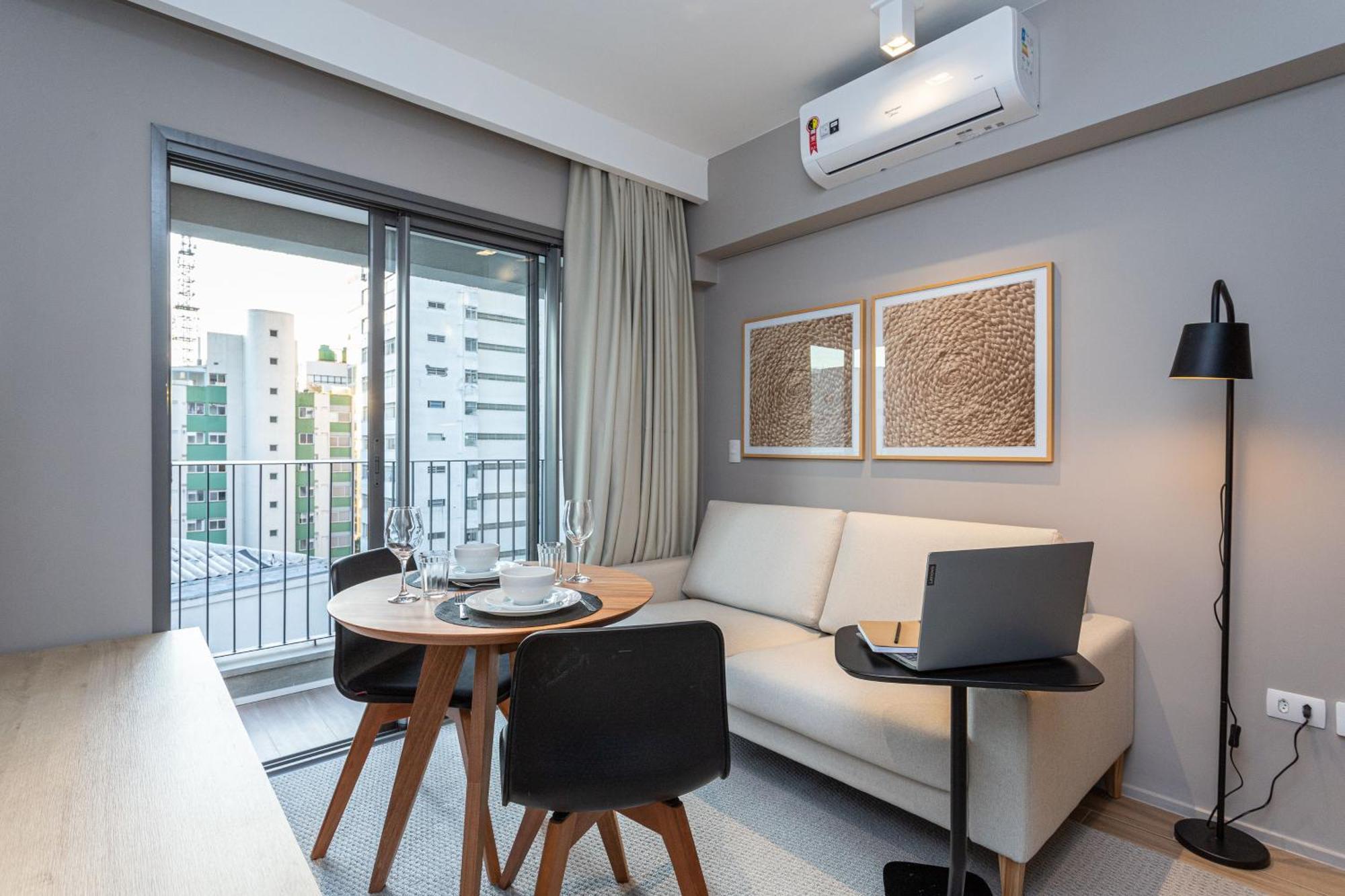 Apartamentos Proximos Ao Masp E A Metros Da Estacao Consolacao E Avenida Paulista - Next Haddock Сан-Пауло Экстерьер фото